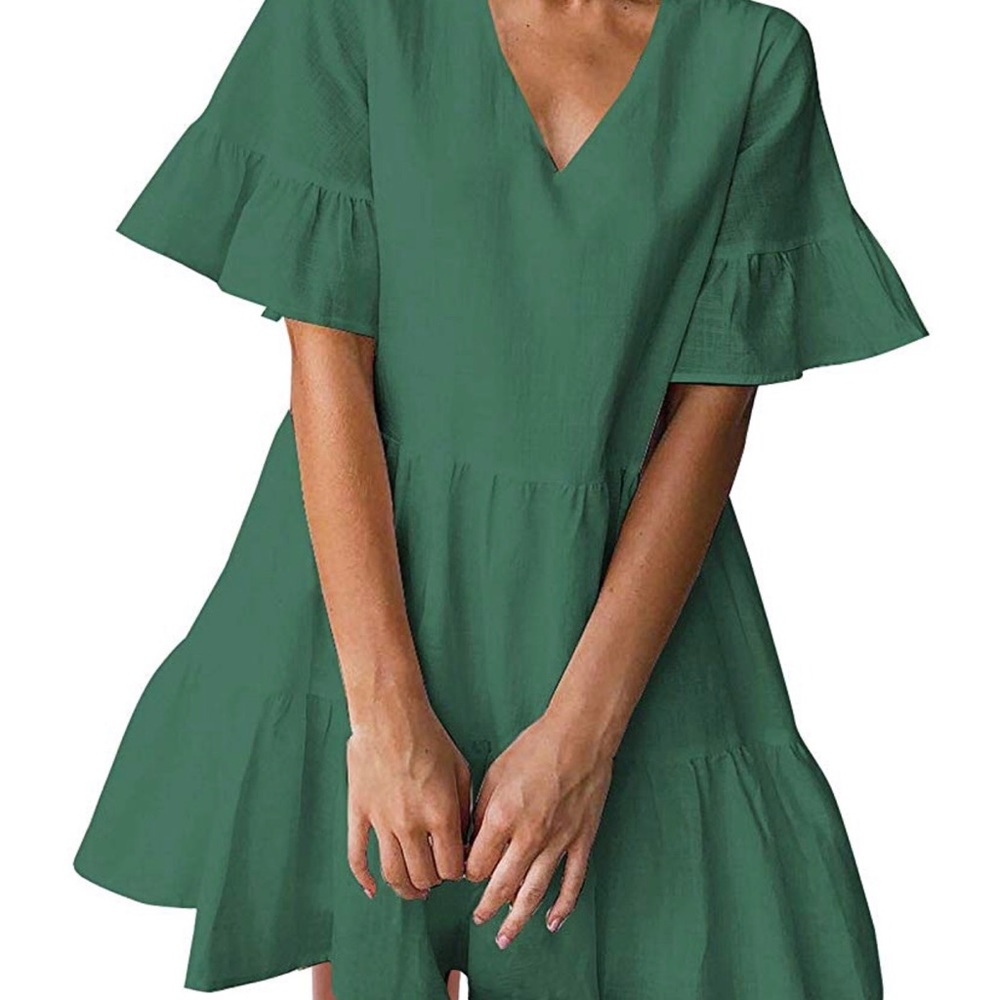 Green dress